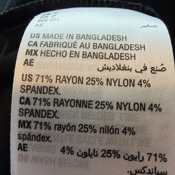 Style & Co Black Stretch Pull on Pants - Picture 4 of 4